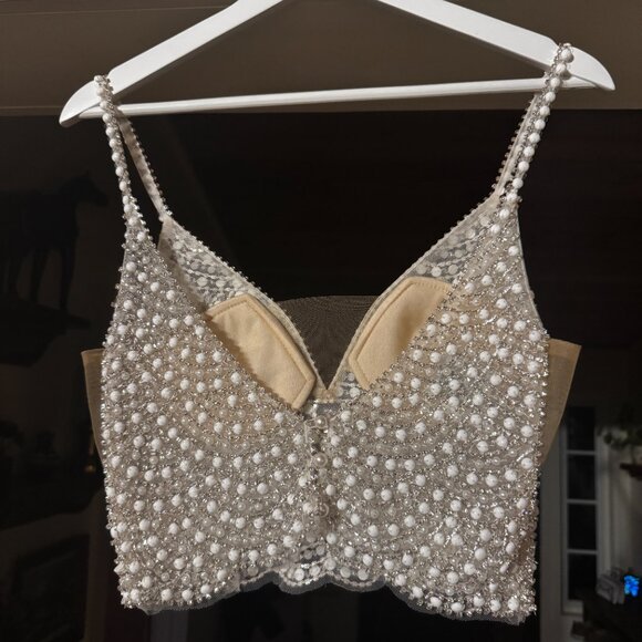 DB Studio Embellished Wedding Top - Picture 10 of 14